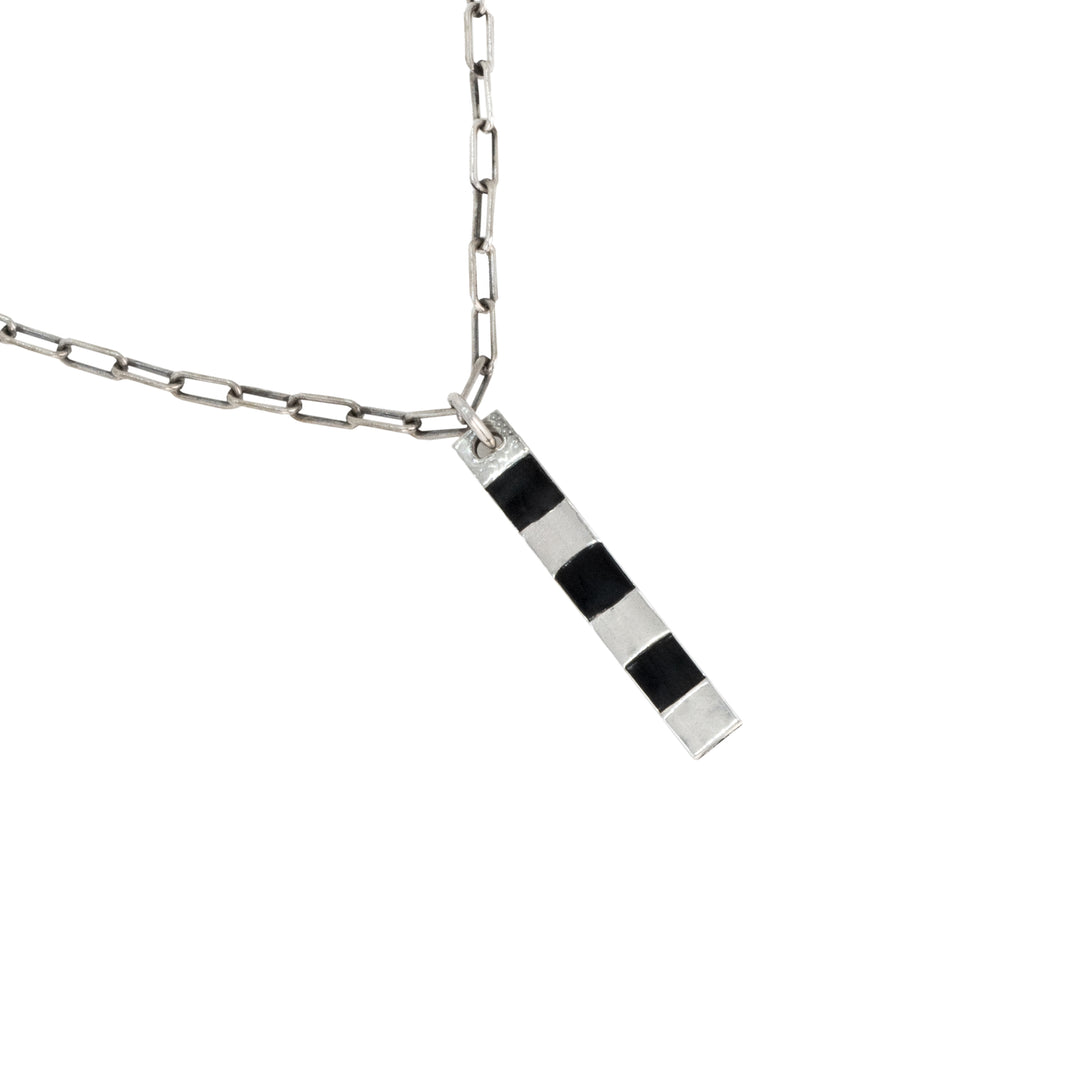 Stripe Necklace Silver925