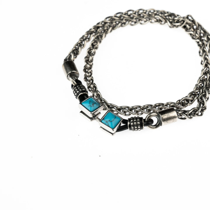 Double B-Chain Turchese
