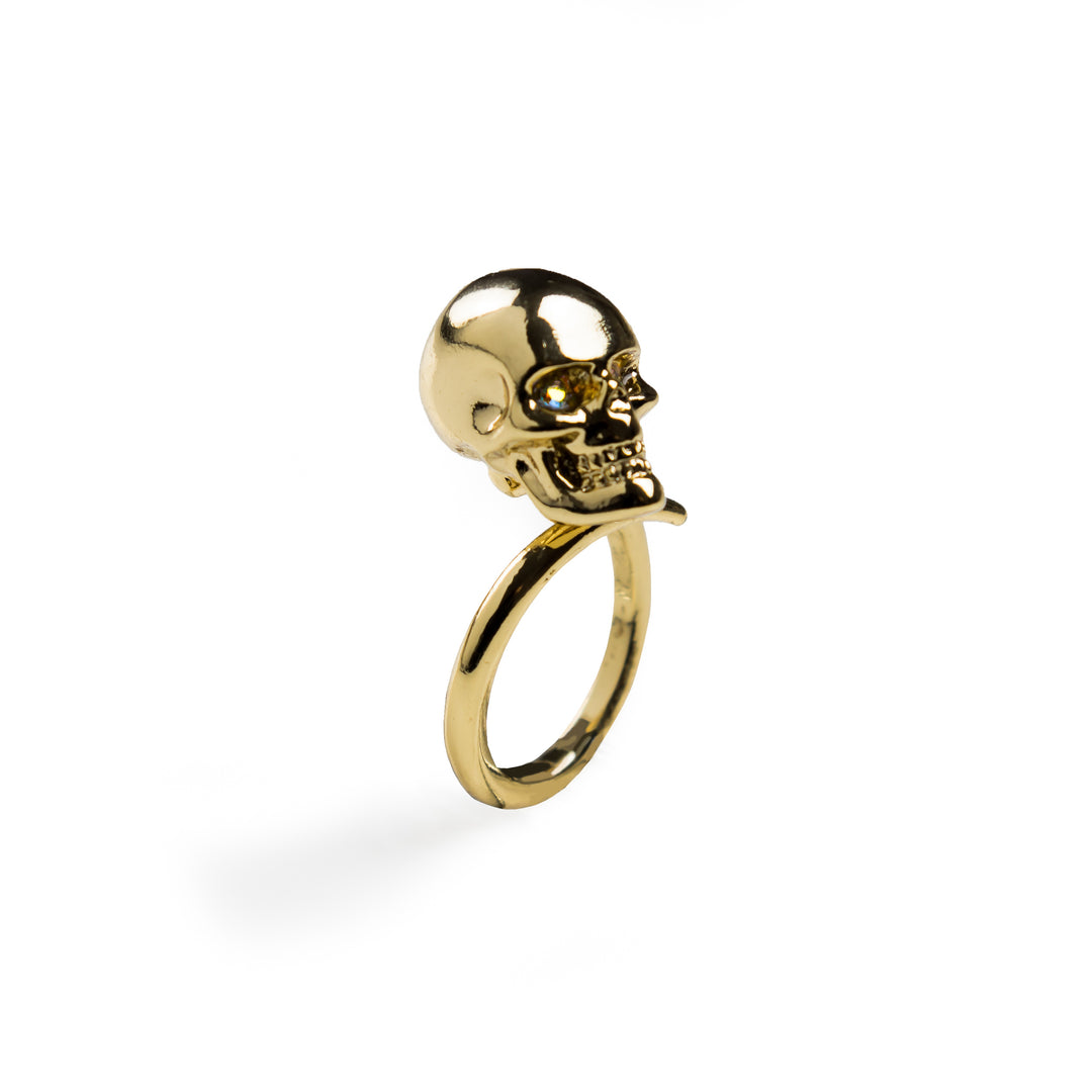 Skull Ring - Gold